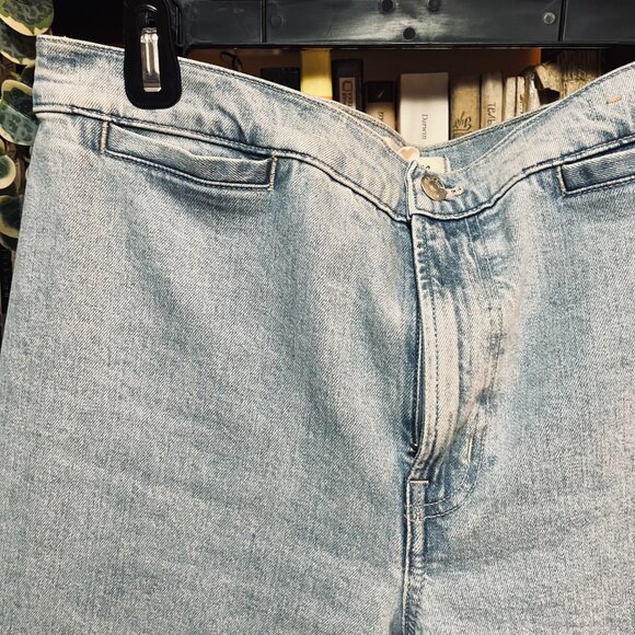 MADEWELL EMMETT WIDE - LEG BANNING WASH FULL LENGTH HIGH RISE JEAN NWOT 30 - Picture 10 of 11